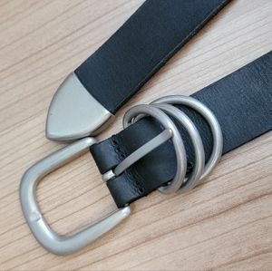 UO Silver Ring Belt - Medium